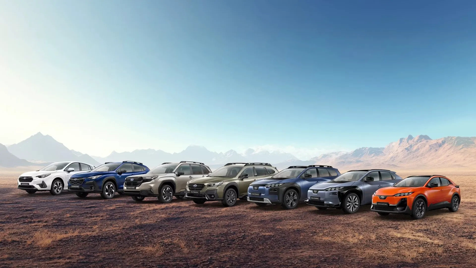 Modèles Subaru 2026 Garage Alain Ebner